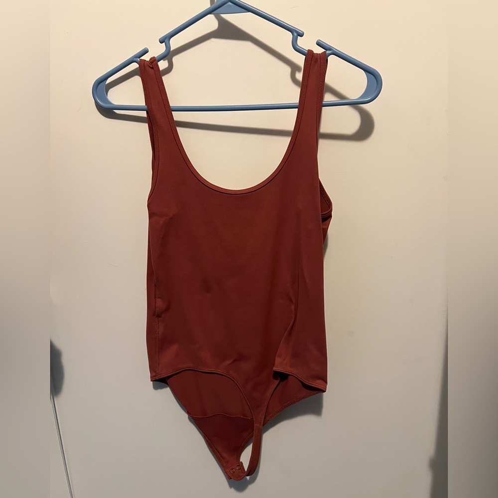 Abercrombie Rust Red Bodysuit medium